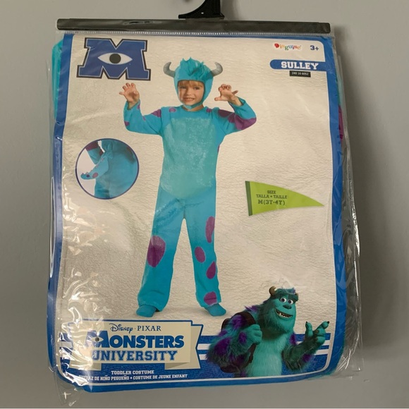 NIP. DISNEY Monsters Inc. Toddler Sulley Costume - Picture 2 of 6